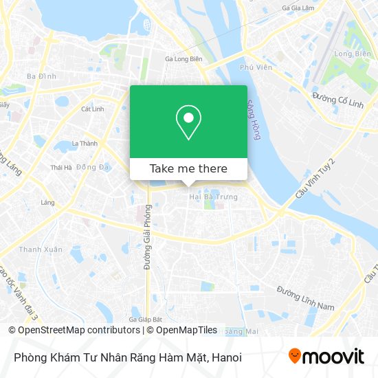 Phòng Khám Tư Nhân Răng Hàm Mặt map