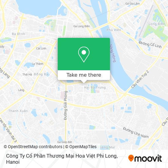 Công Ty Cổ Phần Thương Mại Hoa Việt Phi Long map
