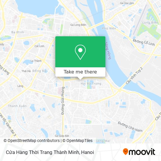 Cửa Hàng Thời Trang Thành Minh map