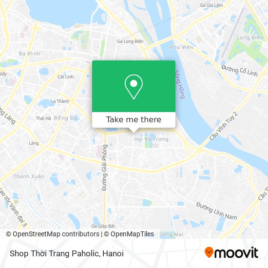 Shop Thời Trang Paholic map