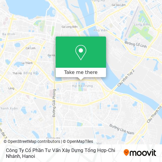 Công Ty Cổ Phần Tư Vấn Xây Dựng Tổng Hợp-Chi Nhánh map