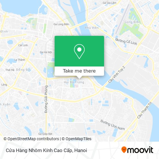 Cửa Hàng Nhôm Kính Cao Cấp map