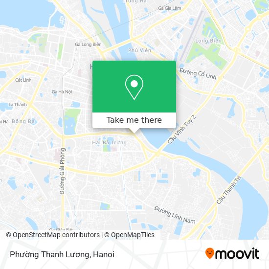 Phường Thanh Lương map