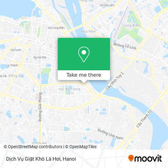 Dịch Vụ Giặt Khô Là Hơi map