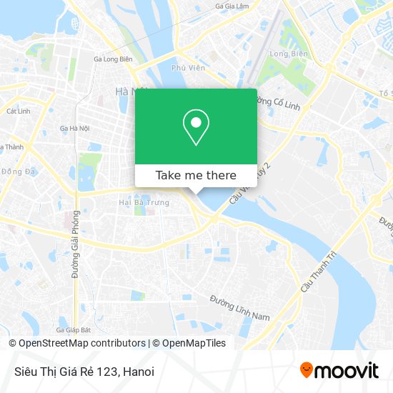 Siêu Thị Giá Rẻ 123 map