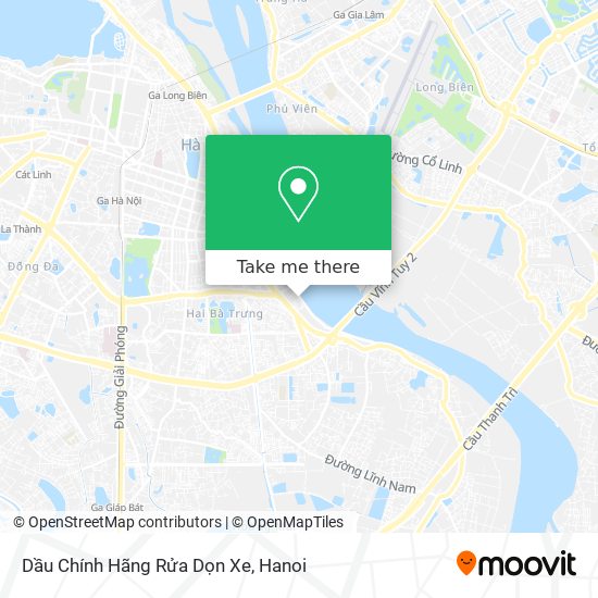 Dầu Chính Hãng Rửa Dọn Xe map