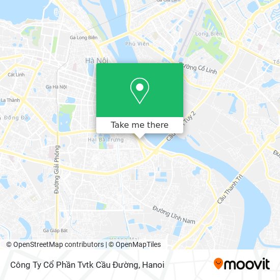 Công Ty Cổ Phần Tvtk Cầu Đường map