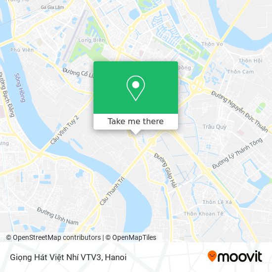Giọng Hát Việt Nhí VTV3 map