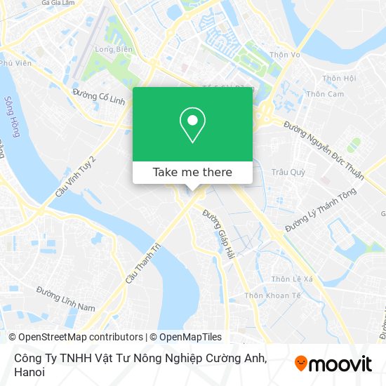 Công Ty TNHH Vật Tư Nông Nghiệp Cường Anh map