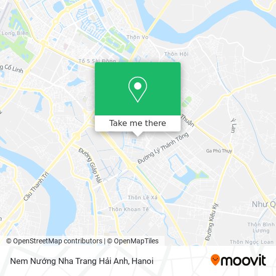 Nem Nướng Nha Trang Hải Anh map