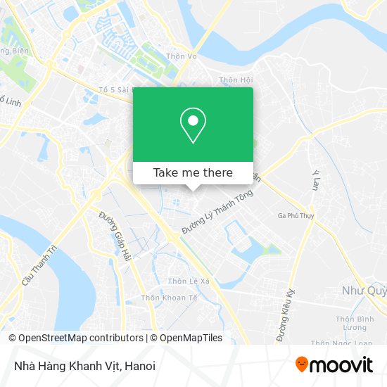 Nhà Hàng Khanh Vịt map