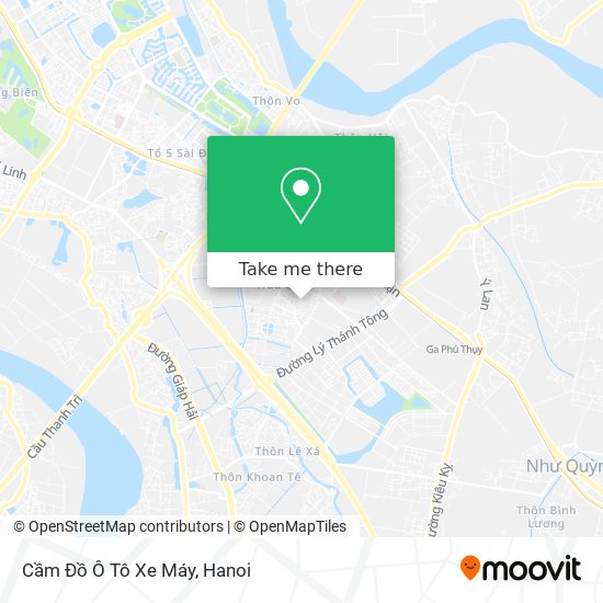 Cầm Đồ Ô Tô Xe Máy map