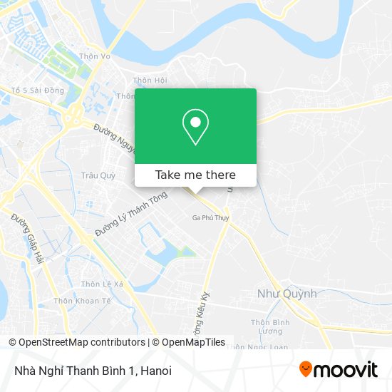 Nhà Nghỉ Thanh Bình 1 map