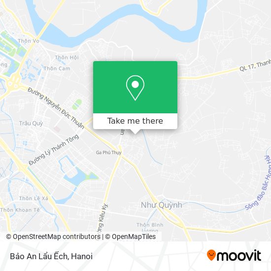 Bảo An Lẩu Ếch map