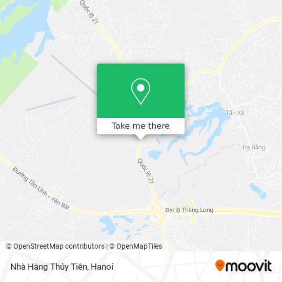 Nhà Hàng Thủy Tiên map