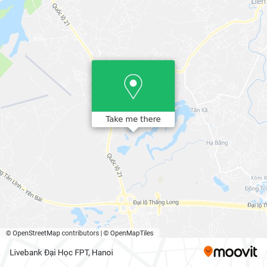 Livebank Đại Học FPT map