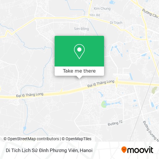 Di Tích Lịch Sử Đình Phương Viên map