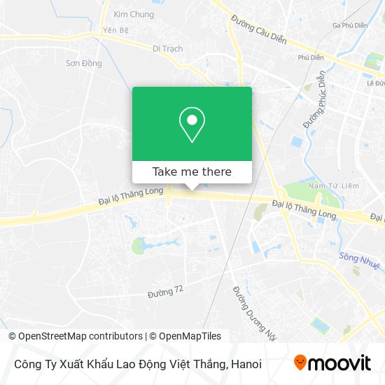 Công Ty Xuất Khẩu Lao Động Việt Thắng map