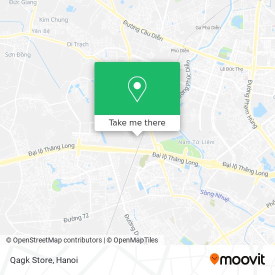 Qagk Store map