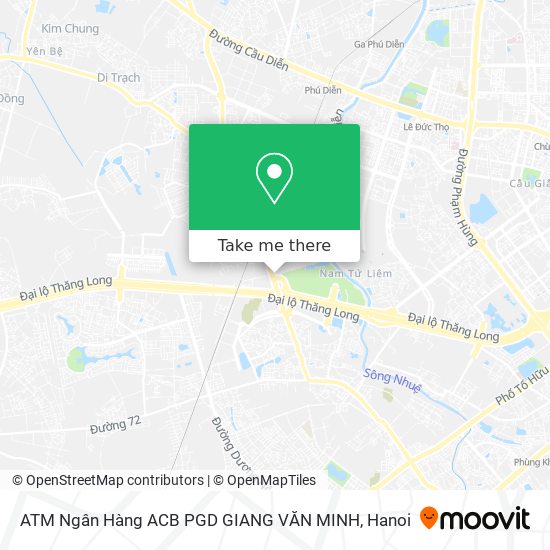 ATM Ngân Hàng ACB PGD GIANG VĂN MINH map