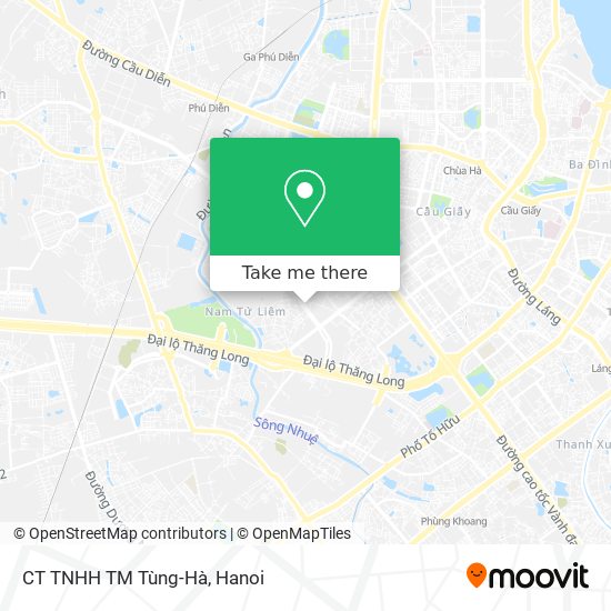 CT TNHH TM Tùng-Hà map