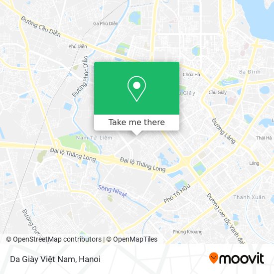 Da Giày Việt Nam map