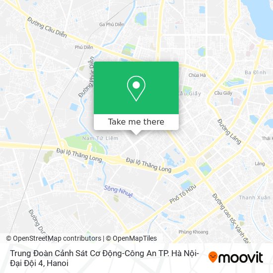 Trung Đoàn Cảnh Sát Cơ Động-Công An TP. Hà Nội-Đại Đội 4 map