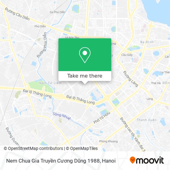 Nem Chua Gia Truyền Cương Dũng 1988 map