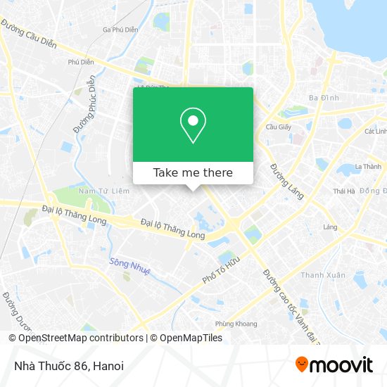 Nhà Thuốc 86 map