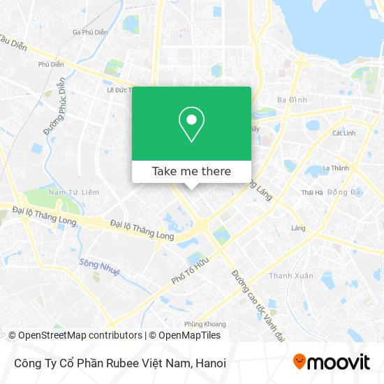 Công Ty Cổ Phần Rubee Việt Nam map