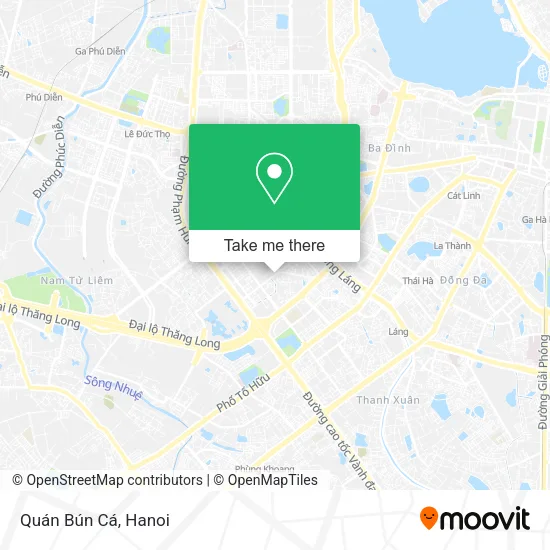 Quán Bún Cá map