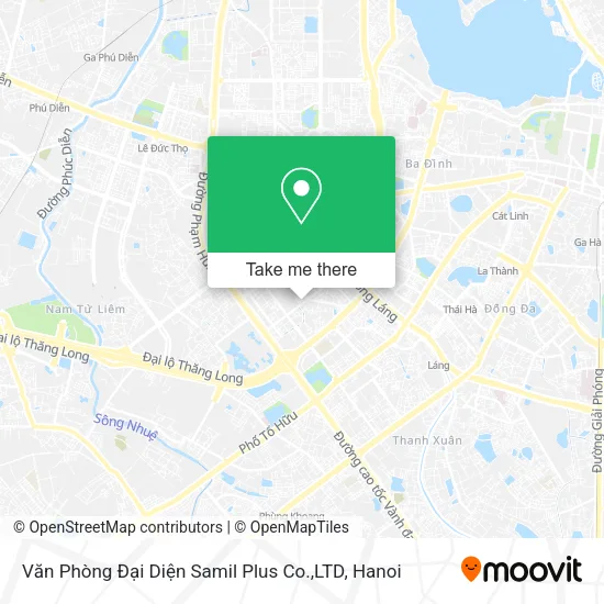 Văn Phòng Đại Diện Samil Plus Co.,LTD map
