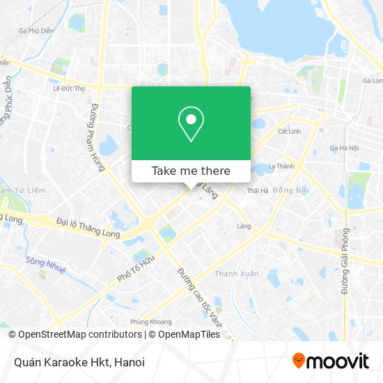 Quán Karaoke Hkt map