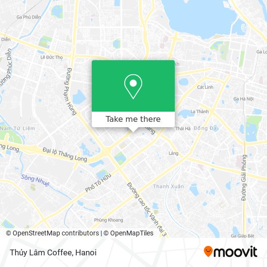 Thủy Lâm Coffee map