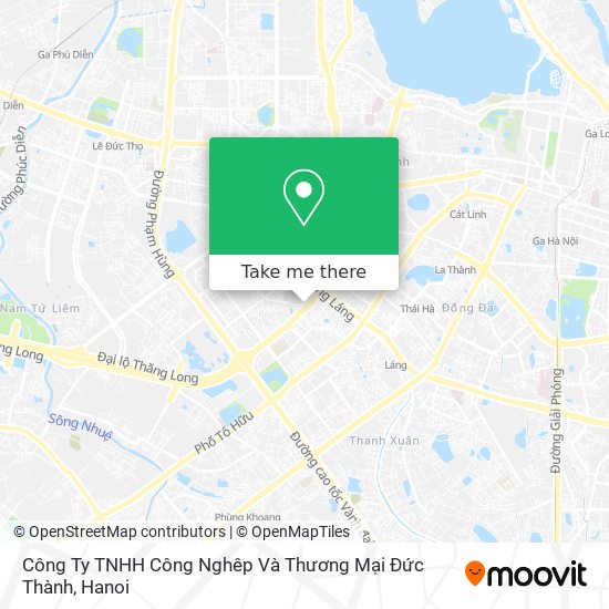 Công Ty TNHH Công Nghêp Và Thương Mại Đức Thành map