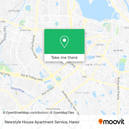 Newstyle House Apartment Service map