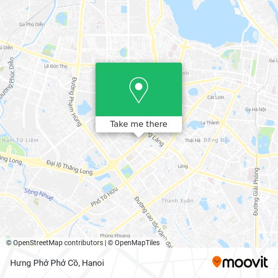 Hưng Phở Phở Cồ map