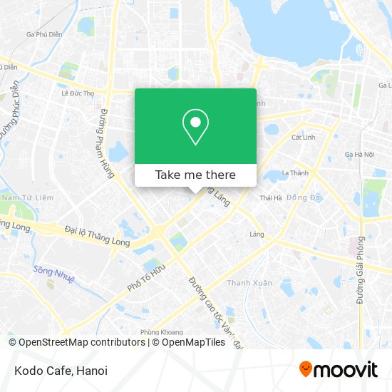 Kodo Cafe map