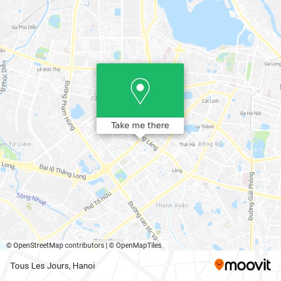 Tous Les Jours map