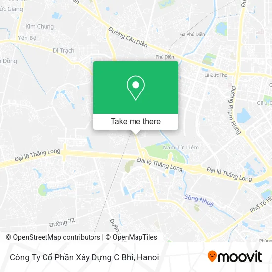 Công Ty Cổ Phần Xây Dựng C Bhi map
