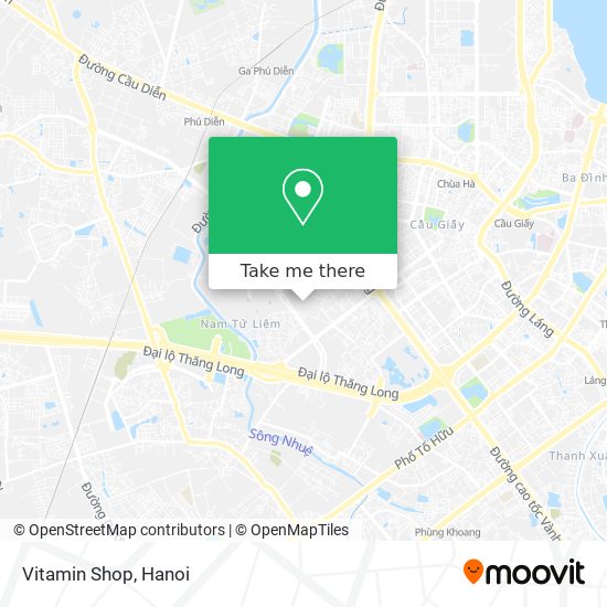 Vitamin Shop map