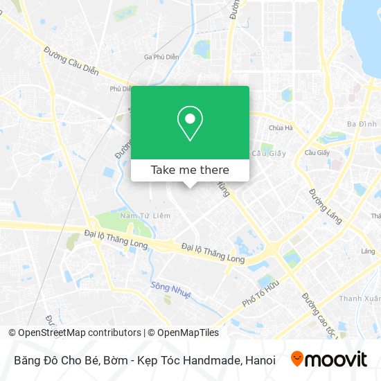 Băng Đô Cho Bé, Bờm - Kẹp Tóc Handmade map