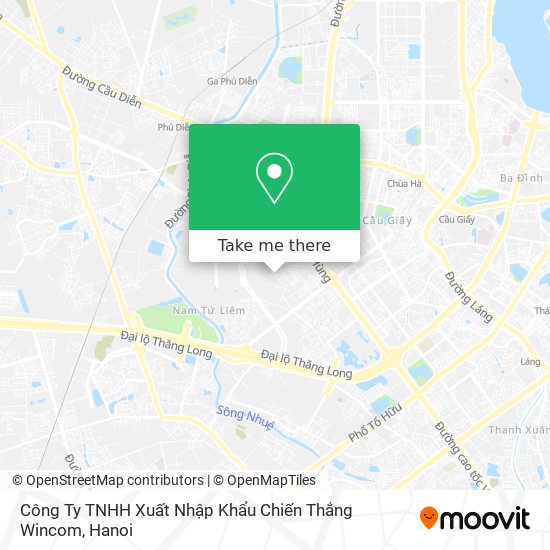 Công Ty TNHH Xuất Nhập Khẩu Chiến Thắng Wincom map