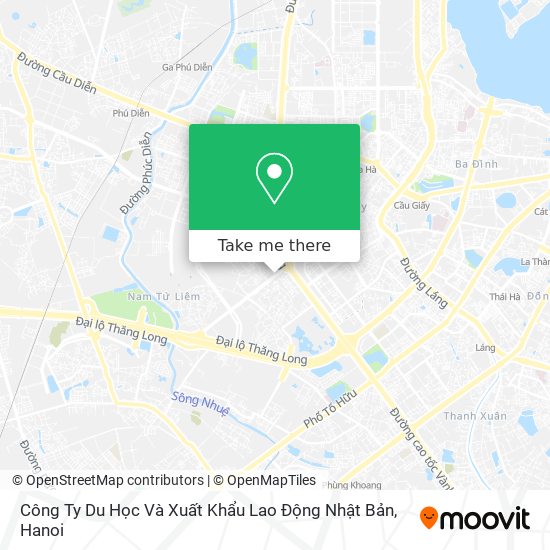 Công Ty Du Học Và Xuất Khẩu Lao Động Nhật Bản map