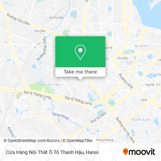 Cửa Hàng Nội Thất Ô Tô Thanh Hậu map