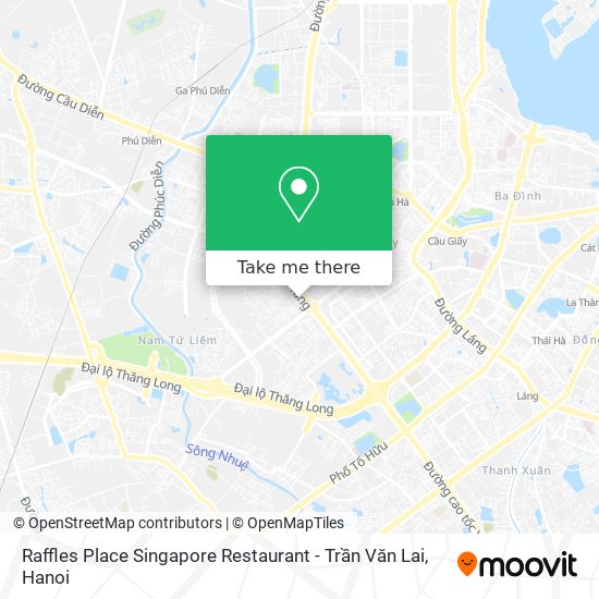 Raffles Place Singapore Restaurant - Trần Văn Lai map
