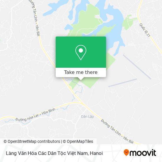 Làng Văn Hóa Các Dân Tộc Việt Nam map