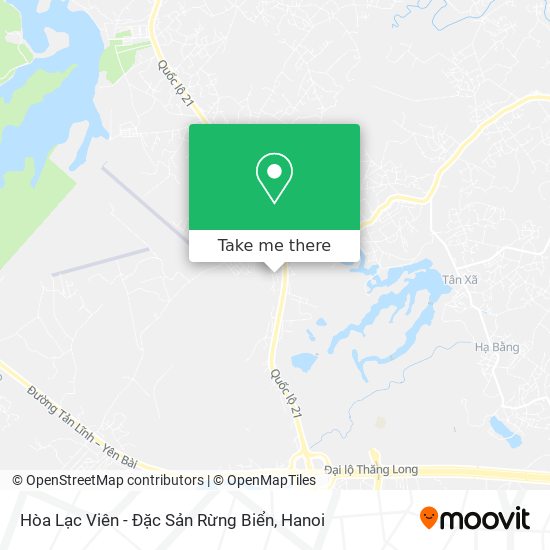 Hòa Lạc Viên - Đặc Sản Rừng Biển map