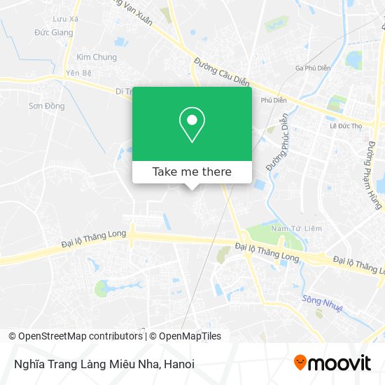 Nghĩa Trang Làng Miêu Nha map