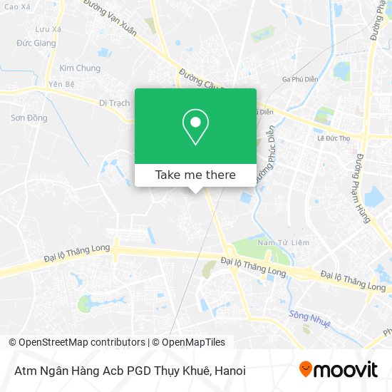 Atm Ngân Hàng Acb PGD Thụy Khuê map